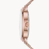 Michael Kors Portia Rose Gold Dial Rose Gold Mesh Bracelet Watch for Women - MK3845 Buy Now By Michael Kors