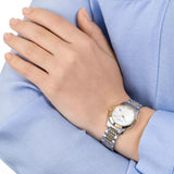 Gucci G Timeless Diamonds Mother of Pearl Dial Two Tone Mesh Bracelet Watch for Women - YA126513 Buy Now By Gucci