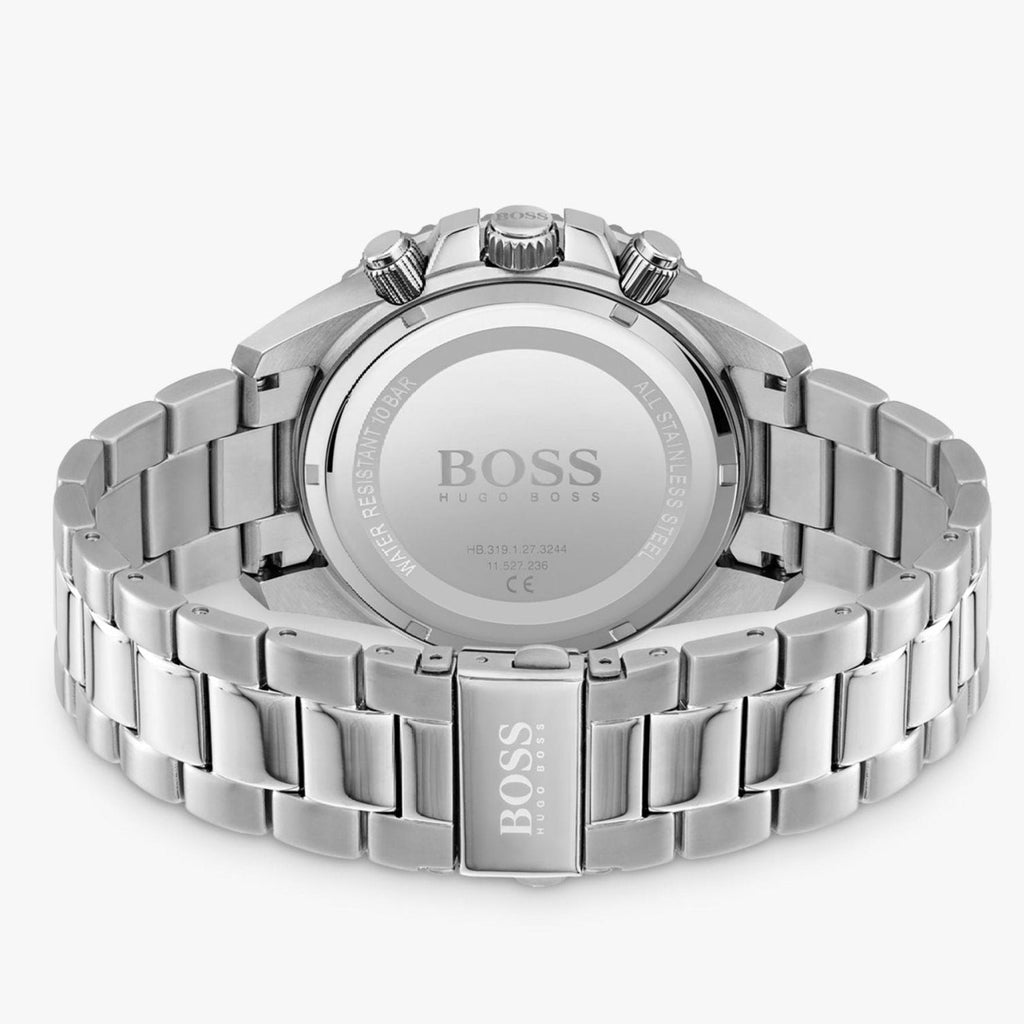 Hugo Boss Novia Chronograph Silver Dial Silver Steel Strap Watch for Women - 1502616 Buy Now By Hugo Boss
