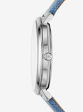 Michael Kors Jaryn Quartz Silver Dial Blue Leather Strap Watch For Women - MK2495 Buy Now By Michael Kors