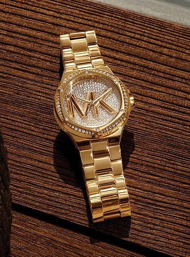 Michael Kors Bradshaw Gold Dial Gold Steel Strap Watch for Women - MK6487 Buy Now By Michael Kors
