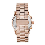 Michael Kors Runway Stop Hunger Quartz Blue Dial Rose Gold Steel Strap Watch For Men - MK8358 Buy Now By Michael Kors