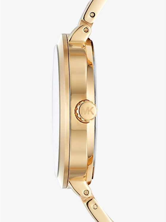 Michael Kors Garner Quartz Gold Dial Gold Steel Strap Watch For Women - MK6408 Buy Now By Michael Kors