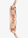 Michael Kors Garner Quartz Rose Gold Dial Rose Gold Steel Strap Watch For Women - MK6409 Buy Now By Michael Kors