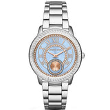 Michael Kors Madelyn Quartz Blue Dial Silver Steel Strap Watch For Women - MK6286 Buy Now By Michael Kors