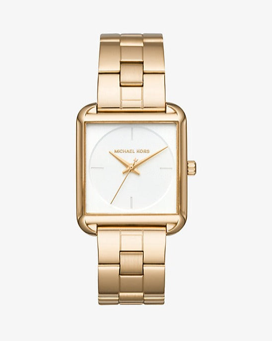 Michael Kors Lake Quartz White Dial Gold Steel Strap Watch For Women - MK3644 Buy Now By Michael Kors