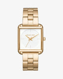 Michael Kors Lake Quartz White Dial Gold Steel Strap Watch For Women - MK3644 Buy Now By Michael Kors