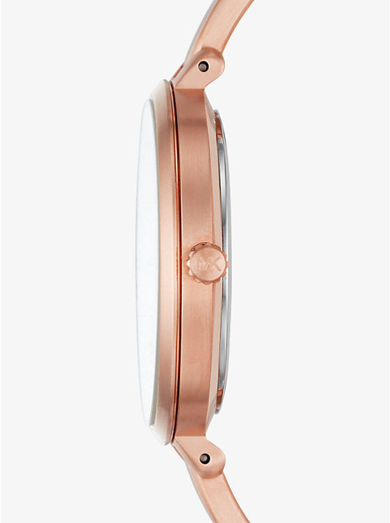 Michael Kors Jaryn Rose Gold Dial Rose Gold Steel Strap Watch For Women - MK3547 Buy Now By Michael Kors