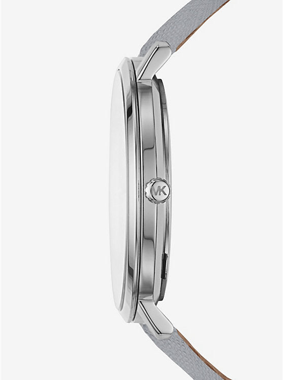 Michael Kors Jaryn Quartz Silver Dial Grey Leather Strap Watch For Women - MK2470 Buy Now By Michael Kors