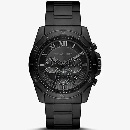 Michael Kors Alek Oversized Black Dial Black Steel Strap Watch For Men - MK8900 Buy Now By Michael Kors