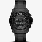 Michael Kors Alek Oversized Black Dial Black Steel Strap Watch For Men - MK8900 Buy Now By Michael Kors