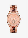 Michael Kors Bryn Rose Gold Dial Two Tone Steel Strap Watch For Women - MK6276 Buy Now By Michael Kors