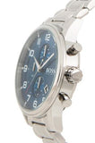 Hugo Boss Aeroliner Blue Dial Silver Steel Strap Watch for Men - 1513183 Buy Now By Hugo Boss