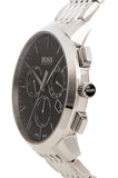 Hugo Boss Associate Black Dial Silver Steel Strap Watch for Men - 1513267 Buy Now By Hugo Boss