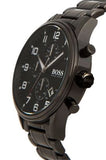 Hugo Boss Chronograph Black Dial Black Steel Strap Watch for Men - 1513180 Buy Now By Hugo Boss