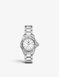 Tag Heuer Aquaracer Professional 200 Quartz White Dial Silver Steel Strap Watch for Women - WBP1411.BA0622 Buy Now By Tag Heuer