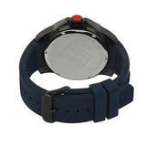Tommy Hilfiger Cole Black Dial Blue Rubber Strap Watch for Men - 1790984 Buy Now By Tommy Hilfiger
