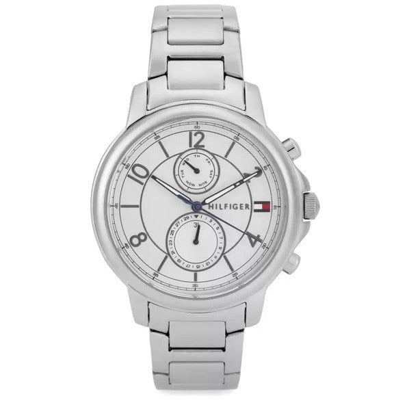 Tommy Hilfiger Claudia White Dial Silver Steel Strap Watch for Women - 1781819 Buy Now By Tommy Hilfiger