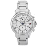 Tommy Hilfiger Claudia White Dial Silver Steel Strap Watch for Women - 1781819 Buy Now By Tommy Hilfiger