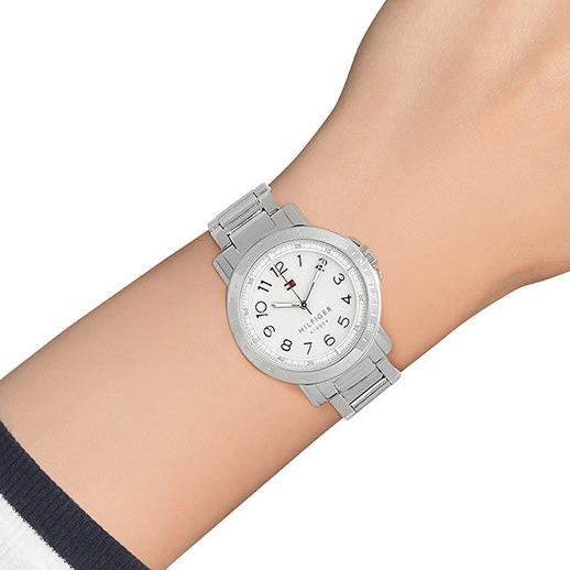 Tommy Hilfiger White Dial Silver Steel Strap Watch for Women - 1781397 Buy Now By Tommy Hilfiger