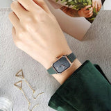 Emporio Armani Gioia Analog Black Mother of Pearl Dial Green Leather Strap Watch For Women - AR11149 Buy Now By Emporio Armani