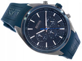 Hugo Boss Distinct Blue Dial Blue Rubber Strap Watch for Men - 1513856 Buy Now By Hugo Boss