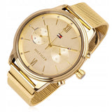 Tommy Hilfiger Blake Quartz Gold Dial Gold Mesh Bracelet Watch for Women - 1782302 Buy Now By Tommy Hilfiger