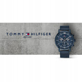 Tommy Hilfiger Evan Blue Dial Blue Mesh Bracelet Watch for Men - 1710397 Buy Now By Tommy Hilfiger