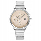 Tommy Hilfiger Blake Pink Dial Silver Steel Strap Watch for Women - 1781904 Buy Now By Tommy Hilfiger