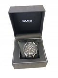 Hugo Boss Distinct Black Dial Black Rubber Strap Watch for Men - 1513855 Buy Now By Hugo Boss