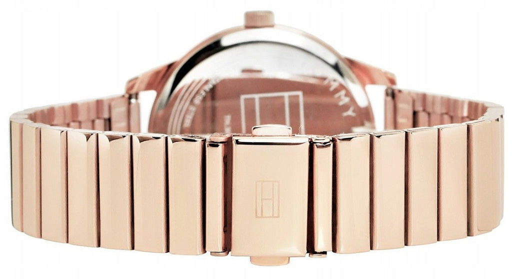 Tommy Hilfiger Brooke Silver Dial Rose Gold Steel Strap Watch for Women - 1782021 Buy Now By Tommy Hilfiger