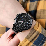 Tommy Hilfiger London Chronograph Black Dial Black Steel Strap Watch for Men - 1791529 Buy Now By Tommy Hilfiger