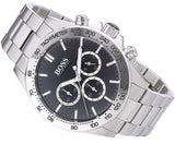 Hugo Boss Ikon Black Dial Silver Steel Strap Watch for Men - 1512965 Buy Now By Hugo Boss