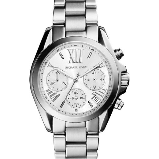 Michael Kors Bradshaw Silver Dial Silver Steel Strap Watch for Men - MK5535 Buy Now By Michael Kors