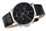 Tommy Hilfiger Daniel Black Dial Black Leather Strap Watch for Men - 1710381 Buy Now By Tommy Hilfiger