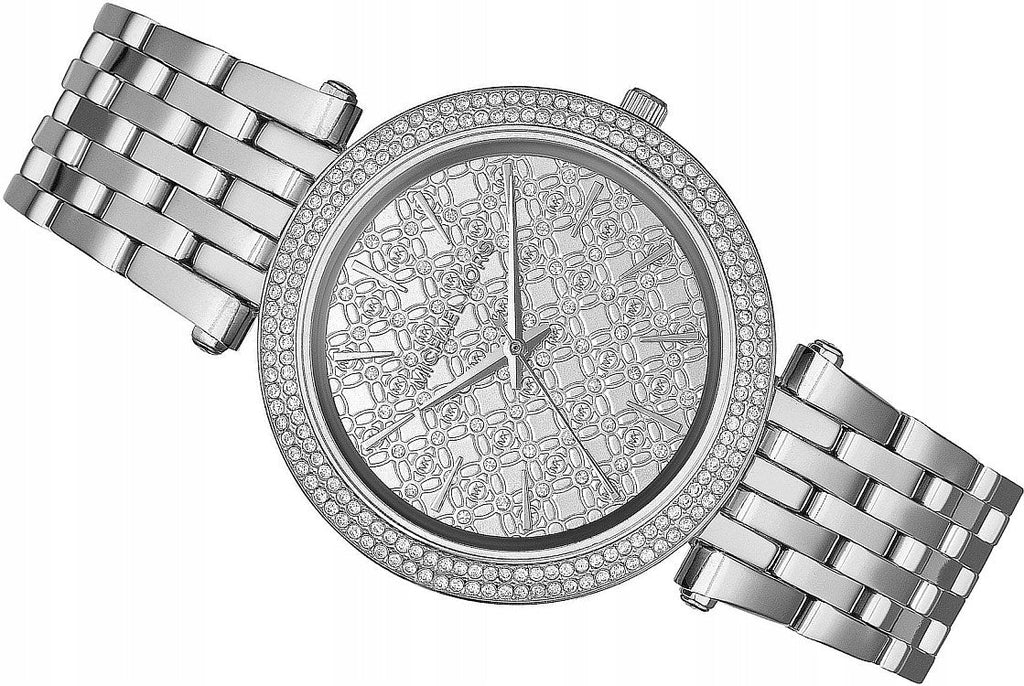 Michael Kors Darci Silver Dial Silver Steel Strap Watch for Women - MK3404 Buy Now By Michael Kors