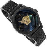 Versace Palazzo Empire Quartz Black Dial Black Steel Strap Watch For Men - VEDB00518 Buy Now By Versace