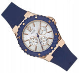 Guess Overdrive White Dial Blue Rubber Strap Watch for Women - W0149L5 Buy Now By Guess