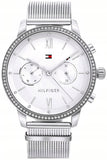 Tommy Hilfiger Blake Diamonds Silver Dial Silver Mesh Bracelet Watch for Women - 1782301 Buy Now By Tommy Hilfiger