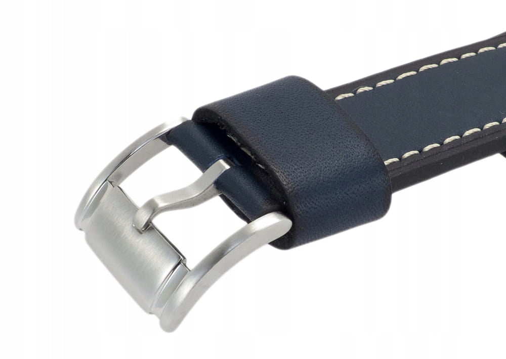 Fossil Coachman Chronograph White Dial Blue Leather Strap Watch for Men - CH3051 Buy Now By Fossil