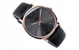 Calvin Klein Posh Black Dial Black Leather Strap Watch for Men - K8Q316C3 Buy Now By Calvin Klein