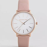 Michael Kors Pyper Quartz White Dial Pink Leather Strap Watch For Women - MK2741 Buy Now By Michael Kors