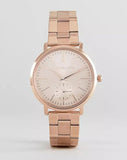Michael Kors Jaryn Quartz Rose Gold Dial Rose Gold Steel Strap Watch For Women - MK3501 Buy Now By Michael Kors