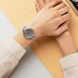 Michael Kors Cinthia Mother of Pearl Grey Dial Two Tone Steel Strap Watch for Women - MK3642 Buy Now By Michael Kors