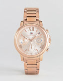 Tommy Hilfiger Claudia Rose Gold Dial Rose Gold Steel Strap Watch for Women - 1781743 Buy Now By Tommy Hilfiger