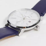 Tommy Hilfiger Jenna White Dial Blue Leather Strap Watch for Women - 1782072 Buy Now By Tommy Hilfiger