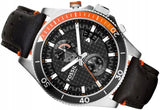 Fossil Wakefield Chronograph Black Dial Black Leather Strap Watch for Men - CH2953 Buy Now By Fossil