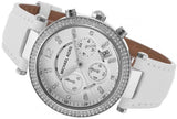 Michael Kors Parker White Dial White Leather Strap Watch for Women - MK2277 Buy Now By Michael Kors