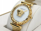 Versace Palazzo Empire Greca White Dial Gold Mesh Bracelet Watch for Women - VEDV00619 Buy Now By Versace