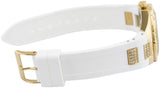 Guess Luna Diamonds White Dial White Rubber Strap Watch for Women - W0653L3 Buy Now By Guess